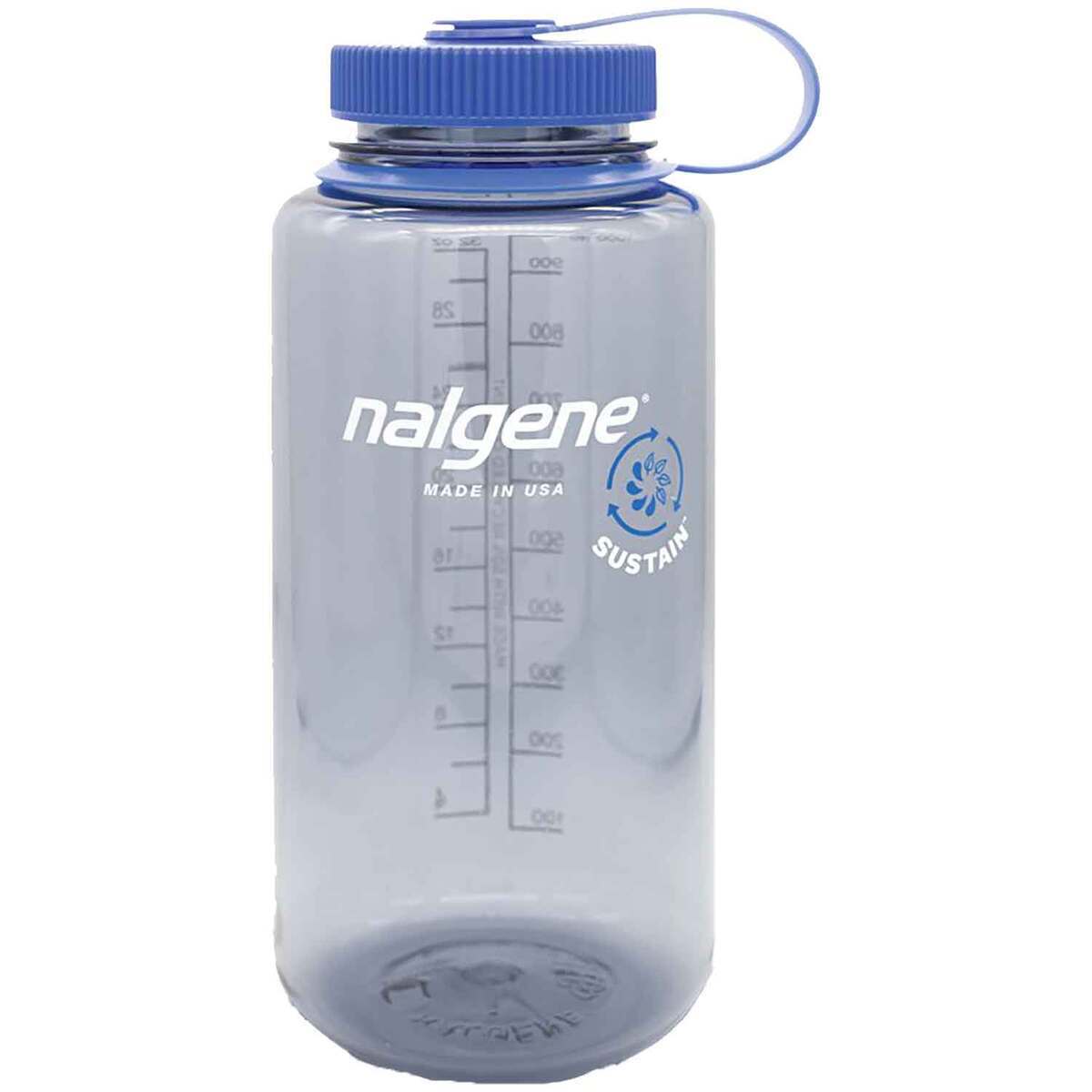 Nalgene Sustain 32oz Wide Mouth Water Bottle with Screw On Lid ...