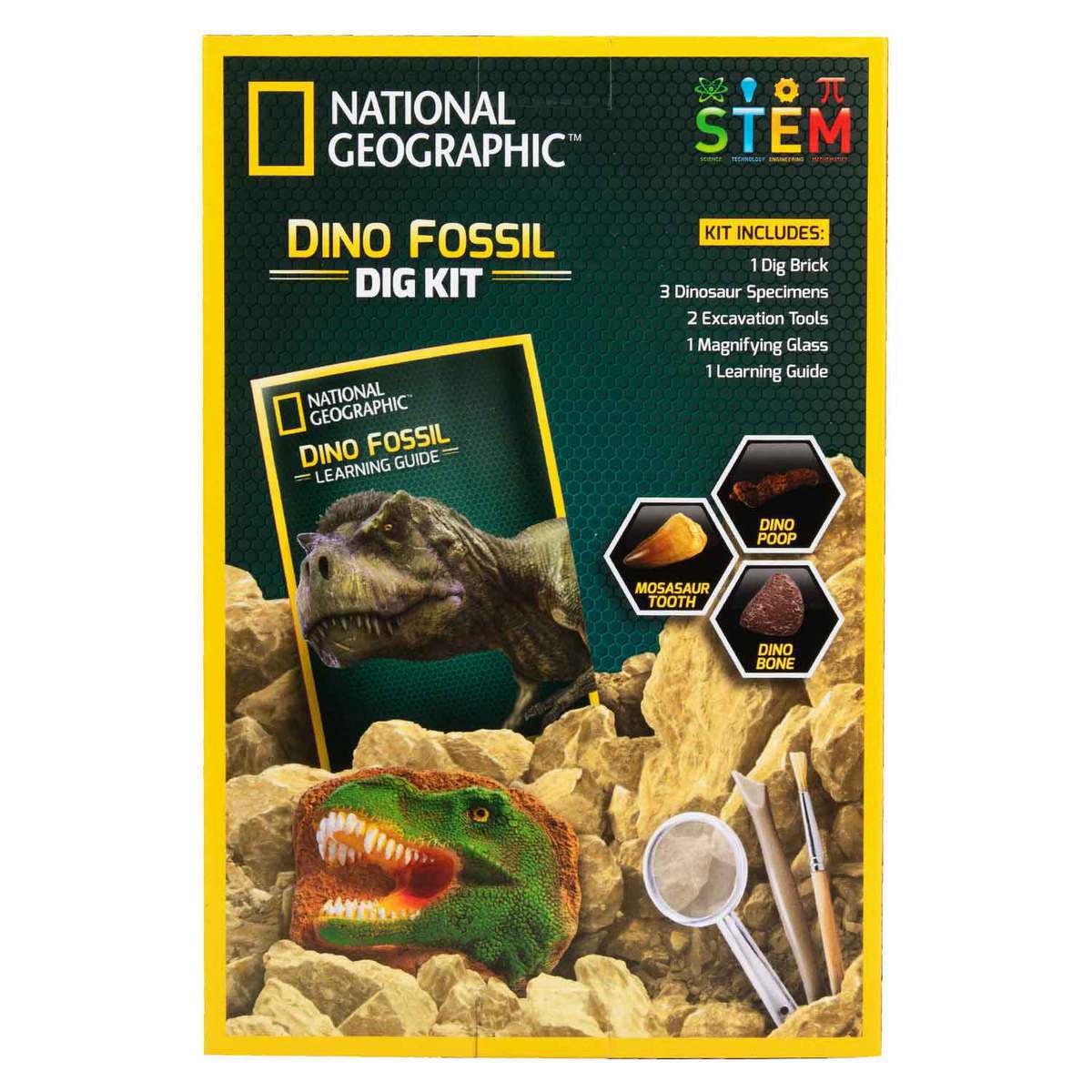 dinosaur dig fossil kit