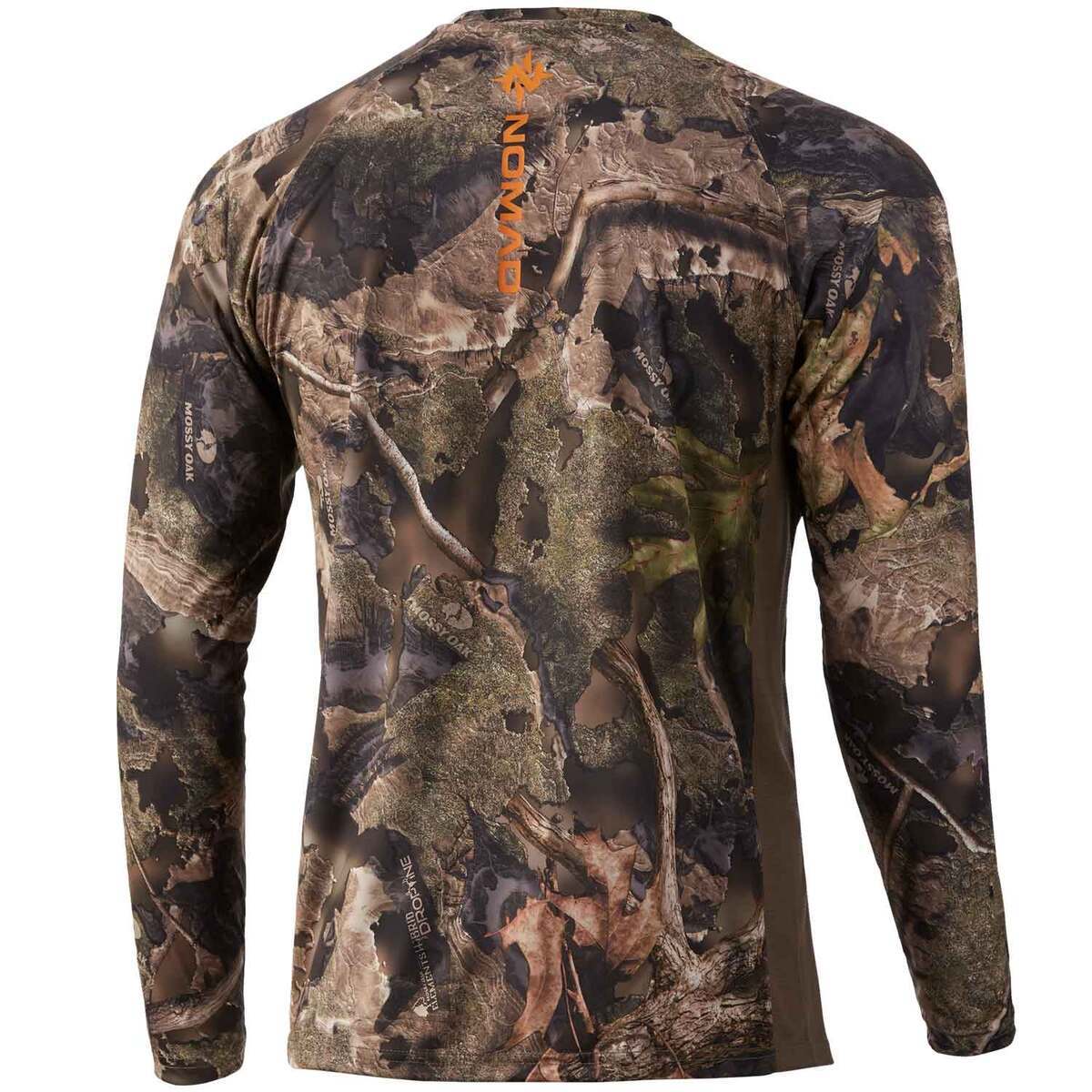 Nomad Men's Mossy Oak Droptine Pursuit Long Sleeve Hunting Shirt ...