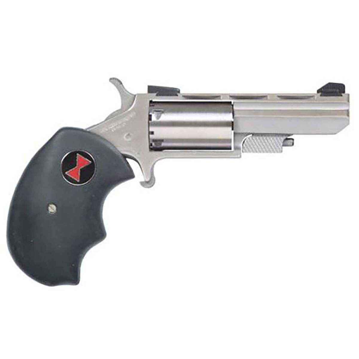 North American Arms Black Widow 22 WMR (22 Mag) 2in Stainless Revolver ...