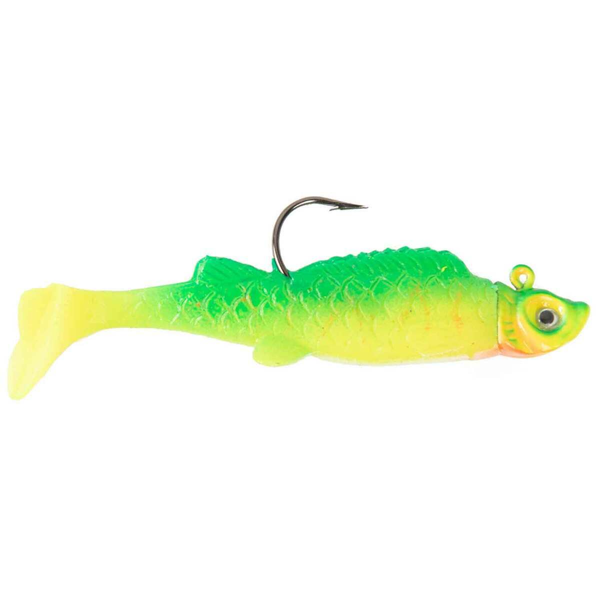 Northland Fishing Tackle UV Mimic Minnow Soft Swimbait - Watermelon ...