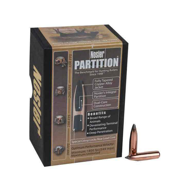 Nosler Partition Bullets 6mm 100 Gr SPT 50/ct, 59% OFF