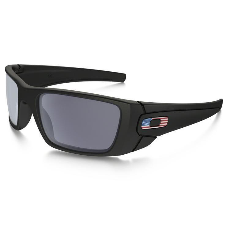 Oakley Fuel Cell Standard Issue Sunglasses - Black/Grey US Flag Icon ...