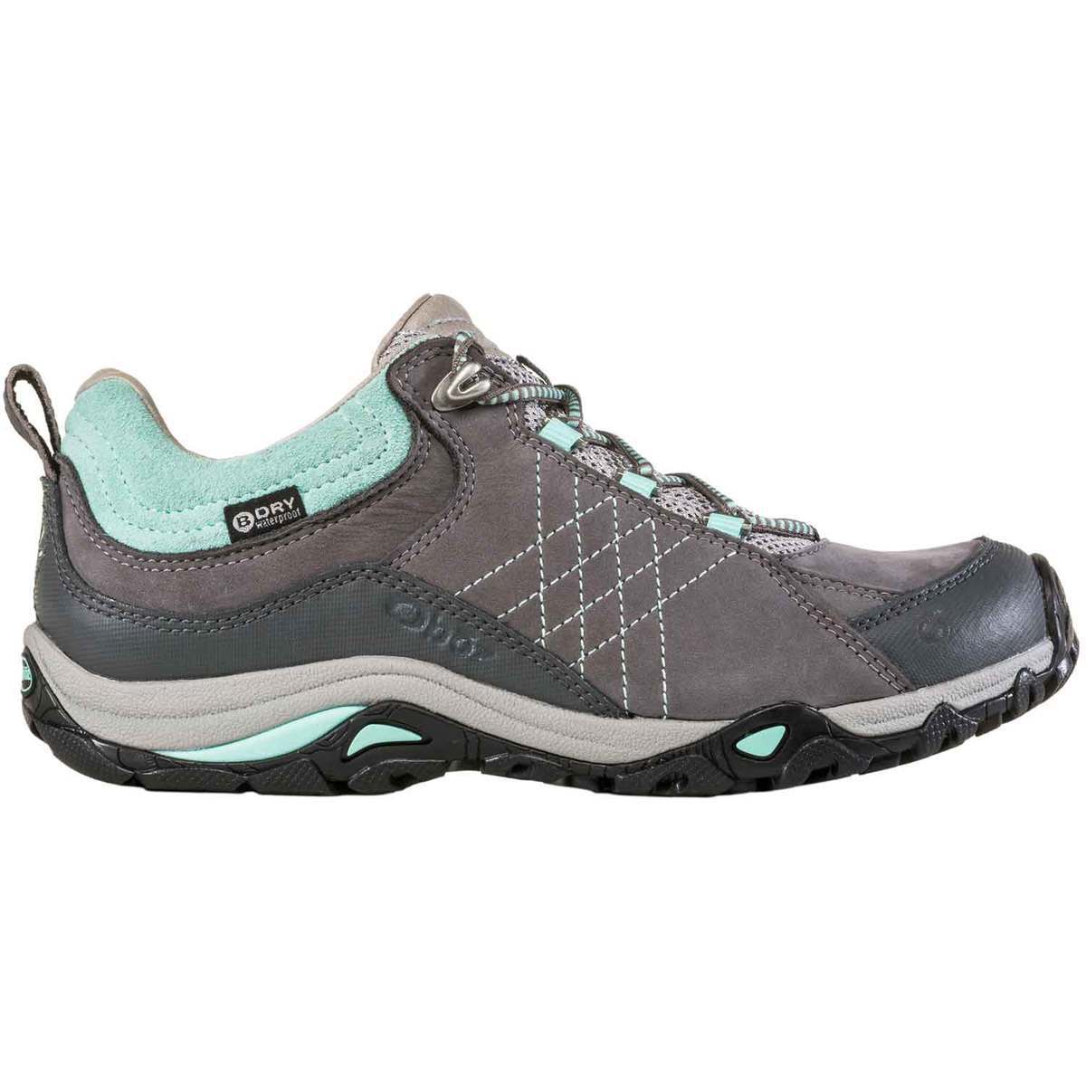 Oboz Women's Sapphire Waterproof Low Hiking Shoes - Charcoal - Size 7.5 ...