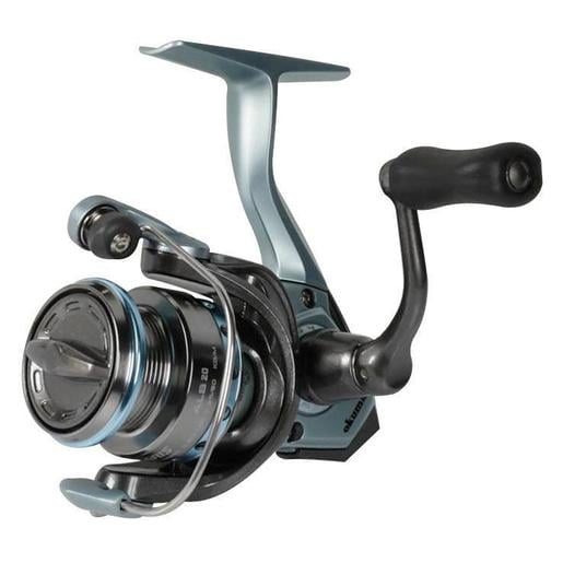 Okuma Ceilio Series 5ft 6in Spinning Rod and Reel Combo - Silver Blue Maroon Black by Sportsman's Warehouse