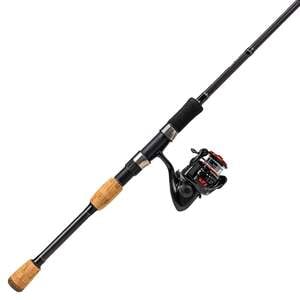 Okuma CX Series 6ft 6in Spinning Rod and Reel Combo - Black Grey White Silver Red by Sportsman's Warehouse