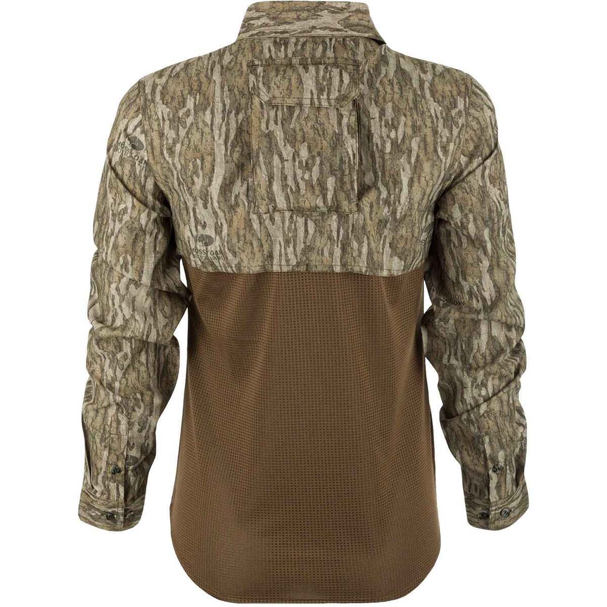 Ol' Tom Men's Mossy Oak Bottomland Mesh Back Flyweight 2.0 Long Sleeve ...