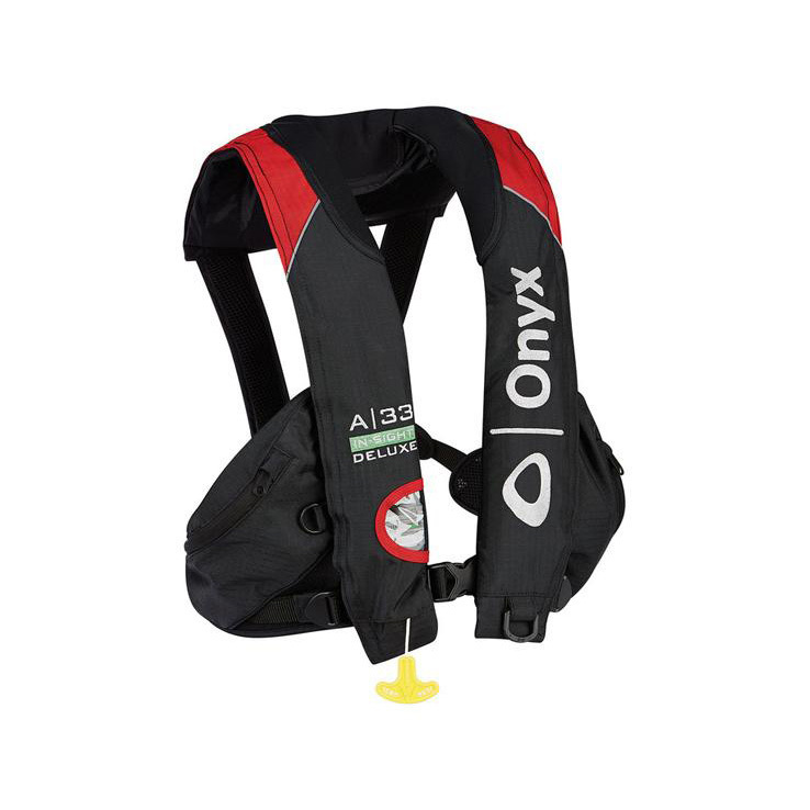 Onyx A-33 In-Sight Deluxe Tournament Auto Inflatable Life Jacket ...