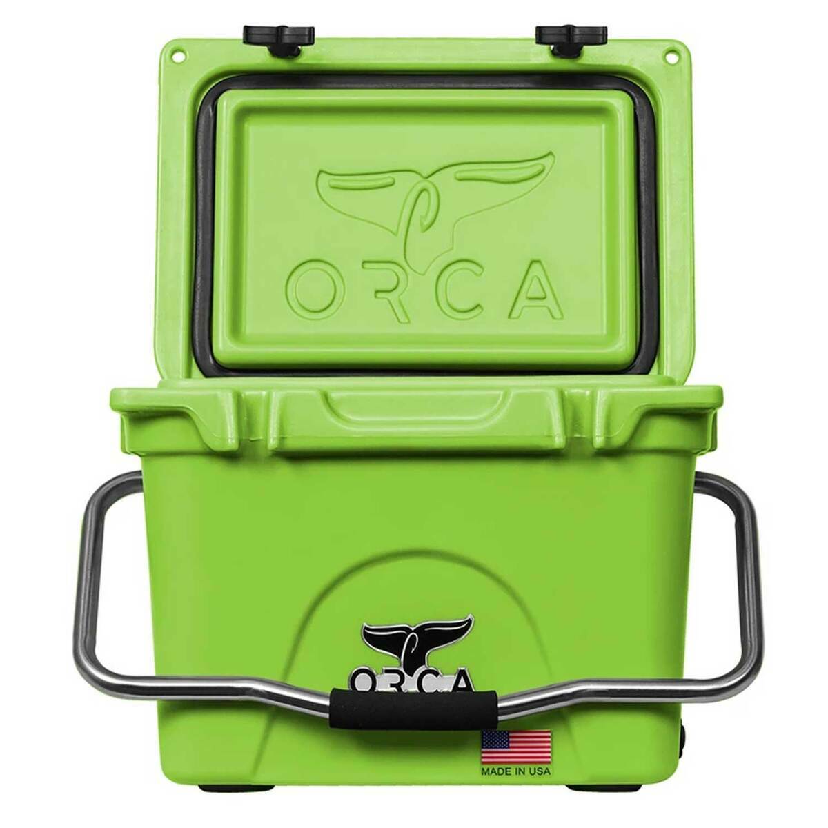 ORCA 20 Quart Cooler Lime Sportsman's Warehouse