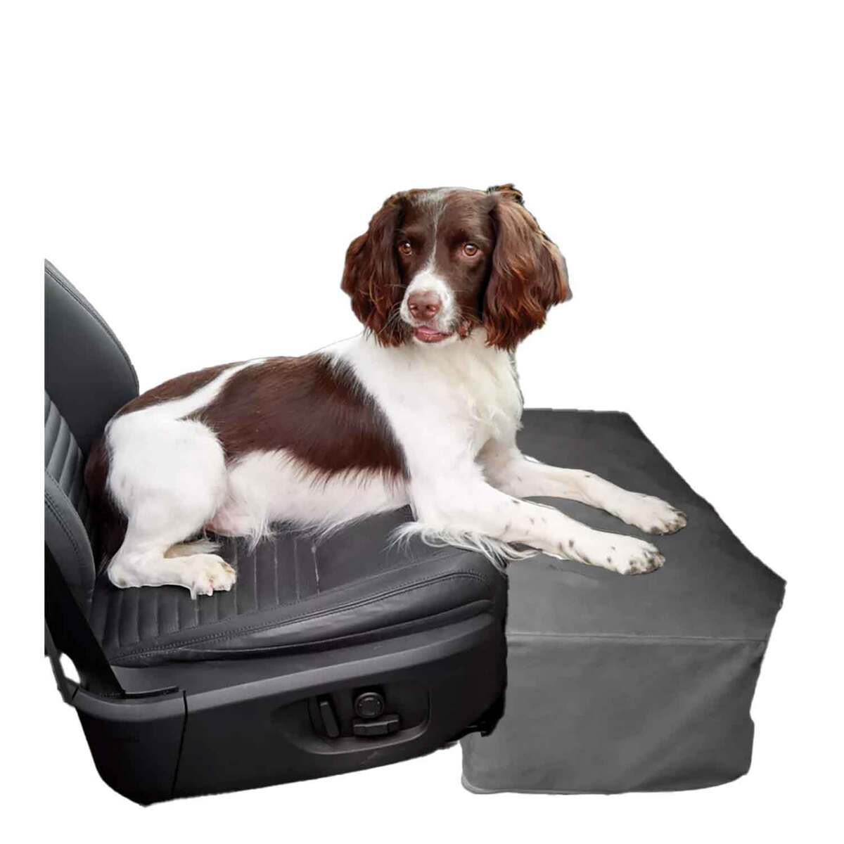Orvis Grip-Tight Windowed Dog Hammock Slate Seat Protector - Sedan/SUV  X-Large