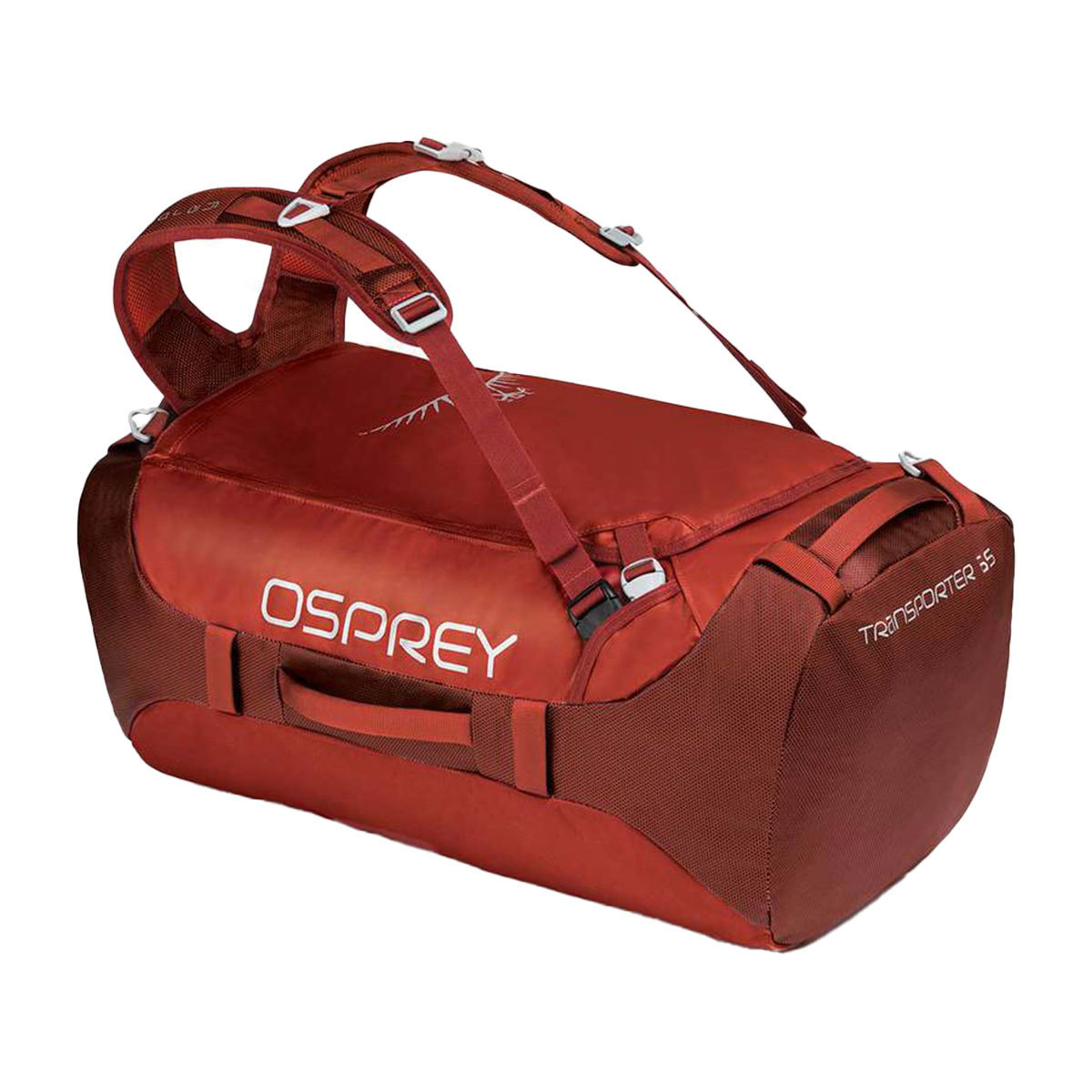 osprey red leather purse