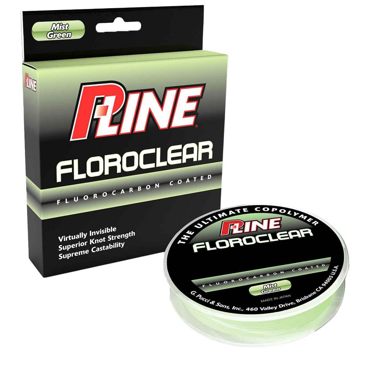 P-Line Floroclear Fluorocarbon Coated Low Memory  