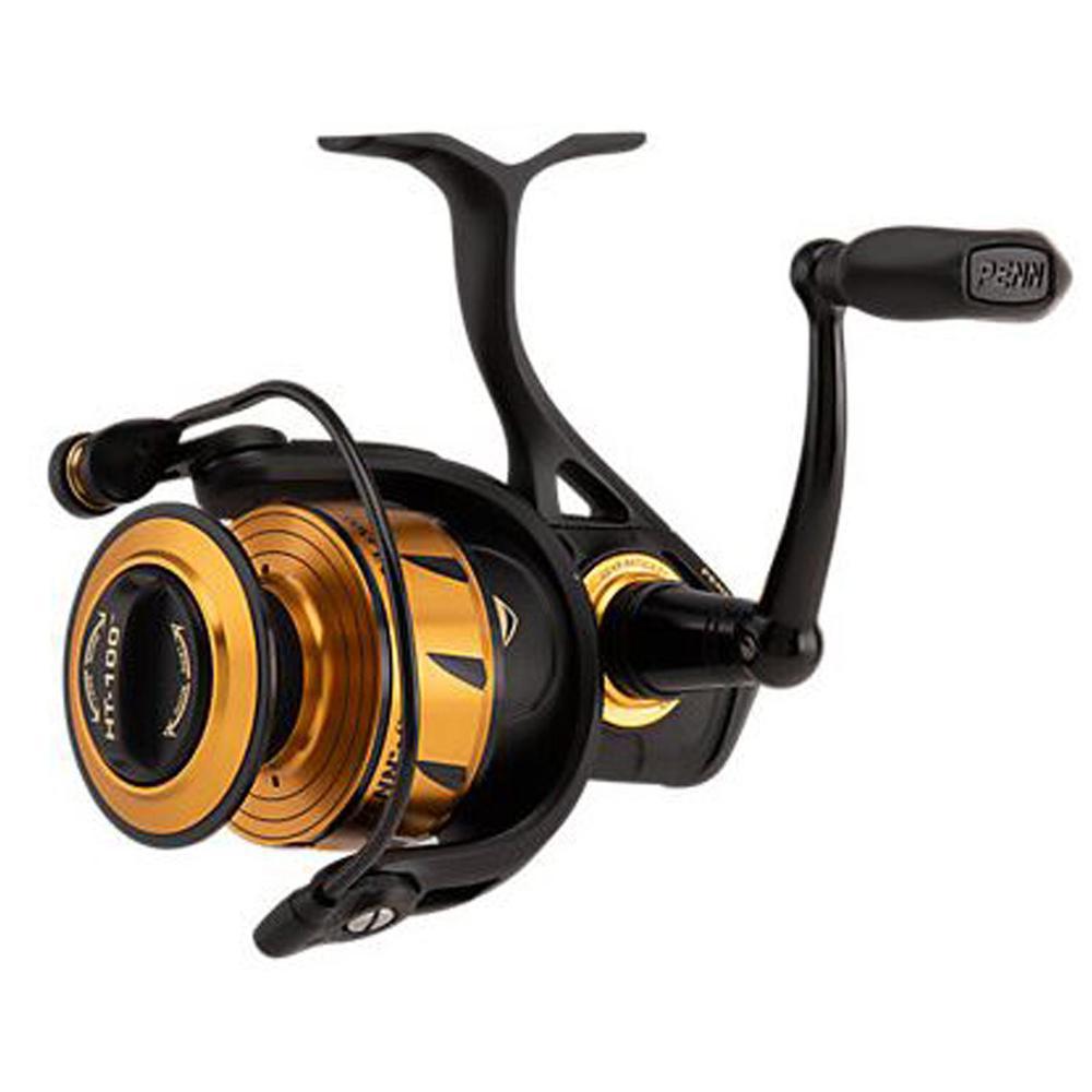 PENN Spinfisher VI Spinning Reel - Size 4500 - Black Gold 4500 ...