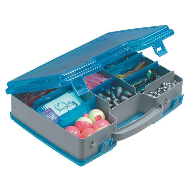 Plano Double Sided Satchell Tackle Box, Green