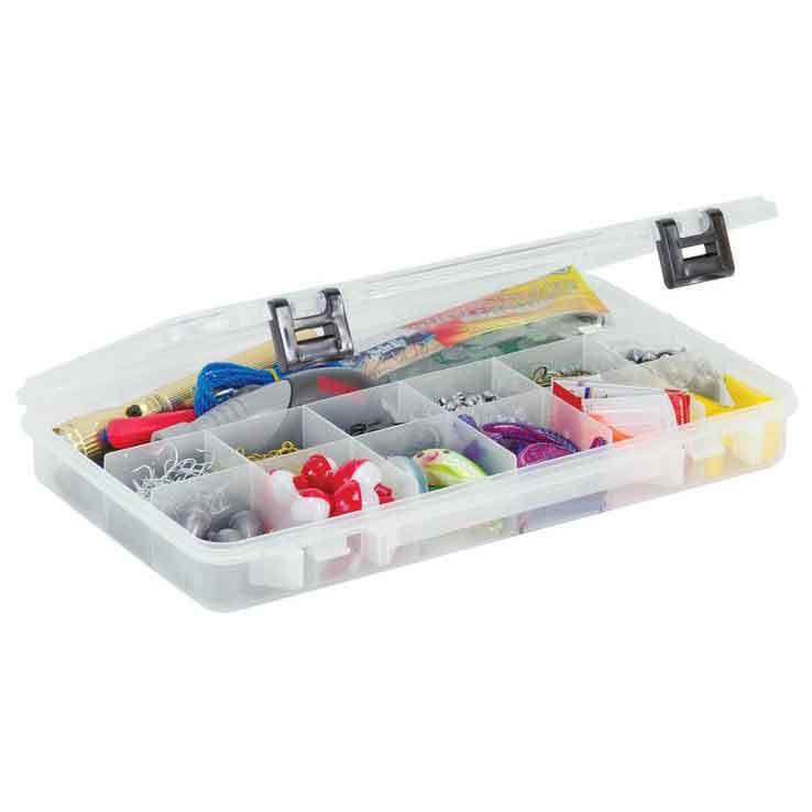 Plano Fishing Double Sided Tackle Box Organizer, Clear 