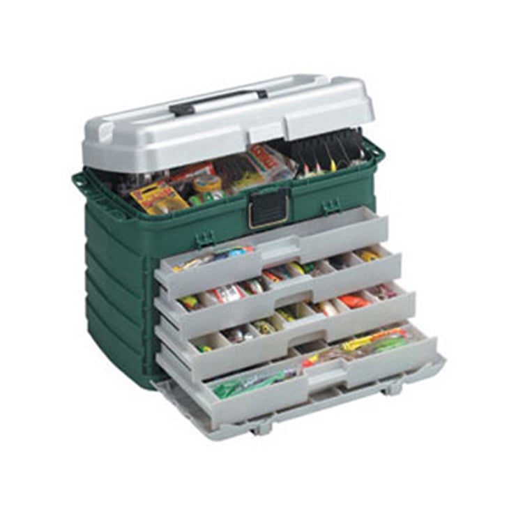 Boat Tackle Cabinet, 2 Drawer & Tackle Tray Combo Wide