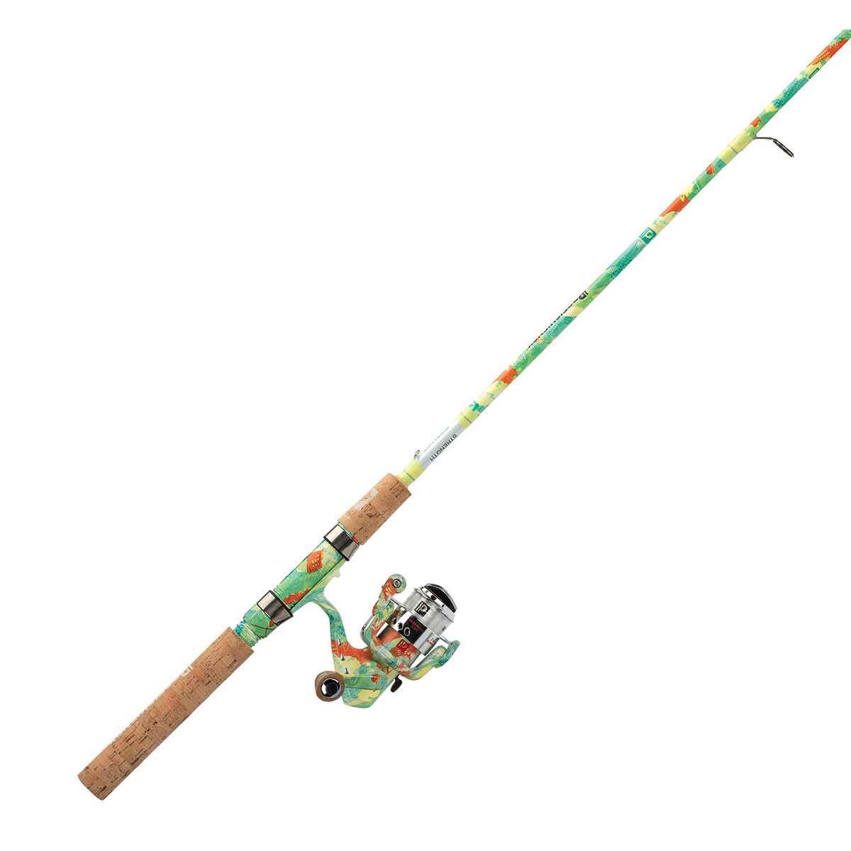 Spincast Reel and 2-Piece Fishing Rod Combo : : Sports & Outdoors