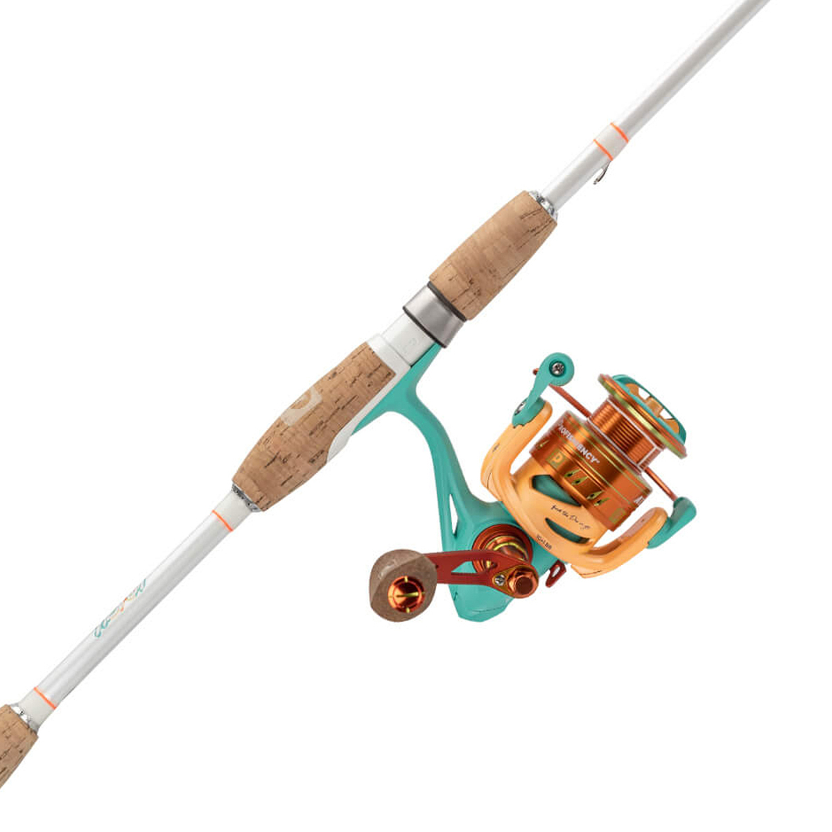 Profishiency KRAZY Spinning Rod and Reel Combo 7ft 2in, Medium Heavy