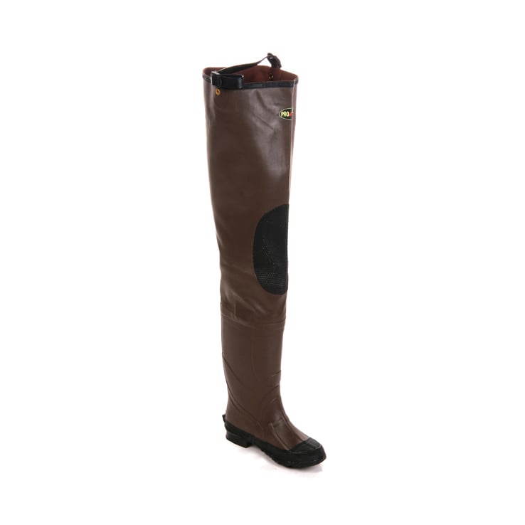 Proline Youth Rubber Hip Wader Stream Size: 11 Brown