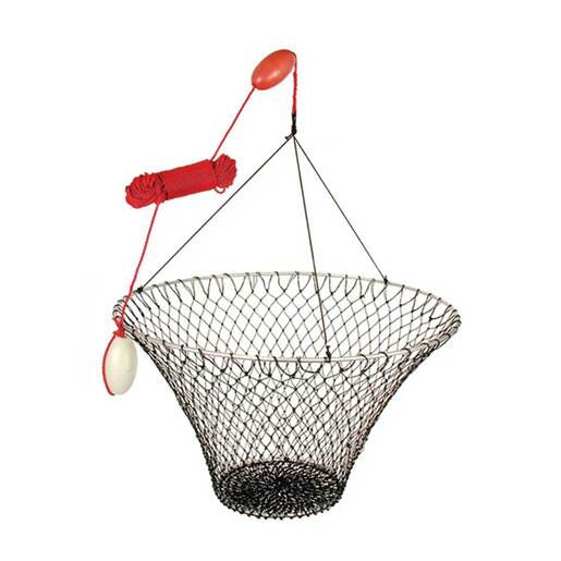 Promar Fun Assorted Colored Cotton Crab Drop Nets