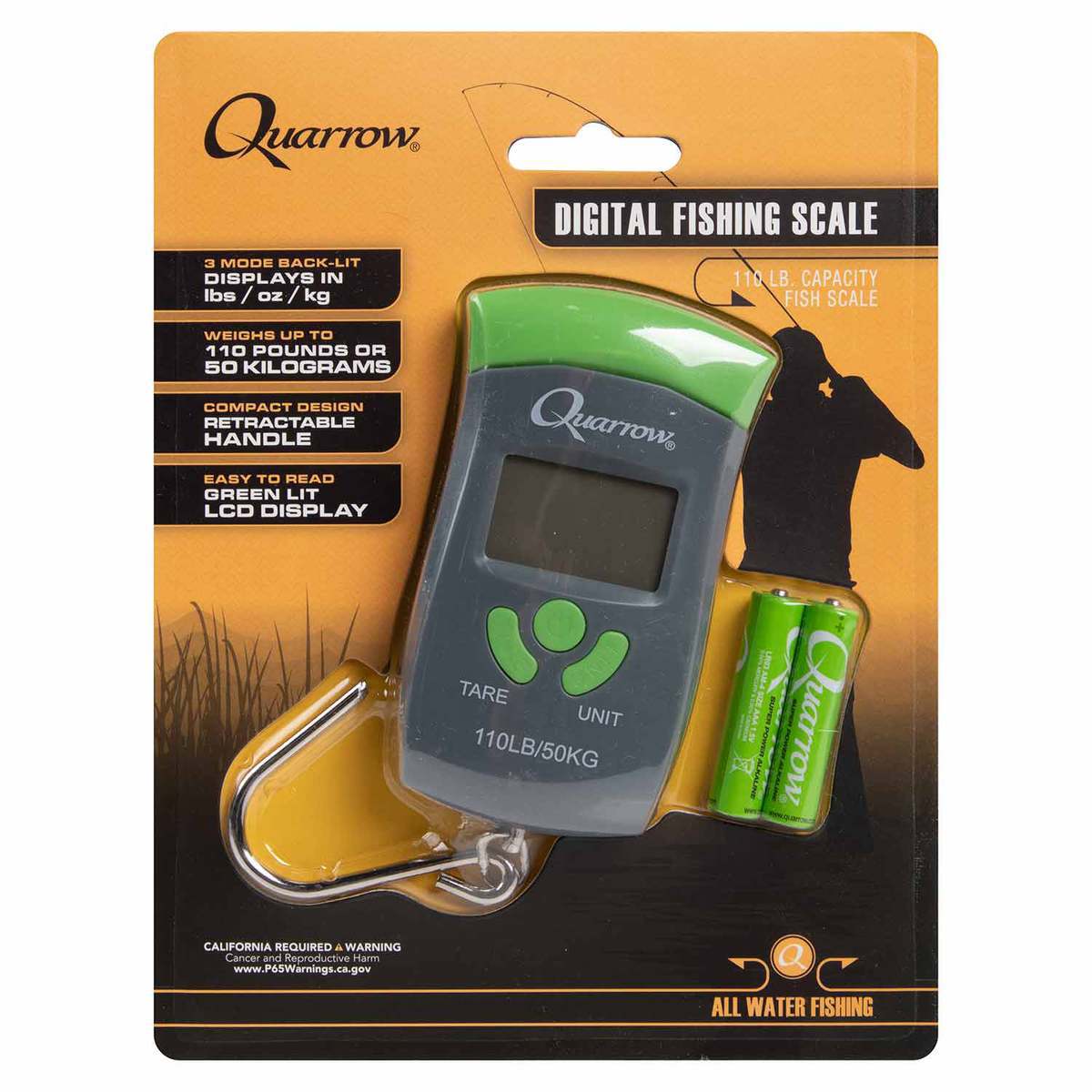 Quarrow Digital Fishing Scale - 110lb Capacity | Sportsman's Warehouse