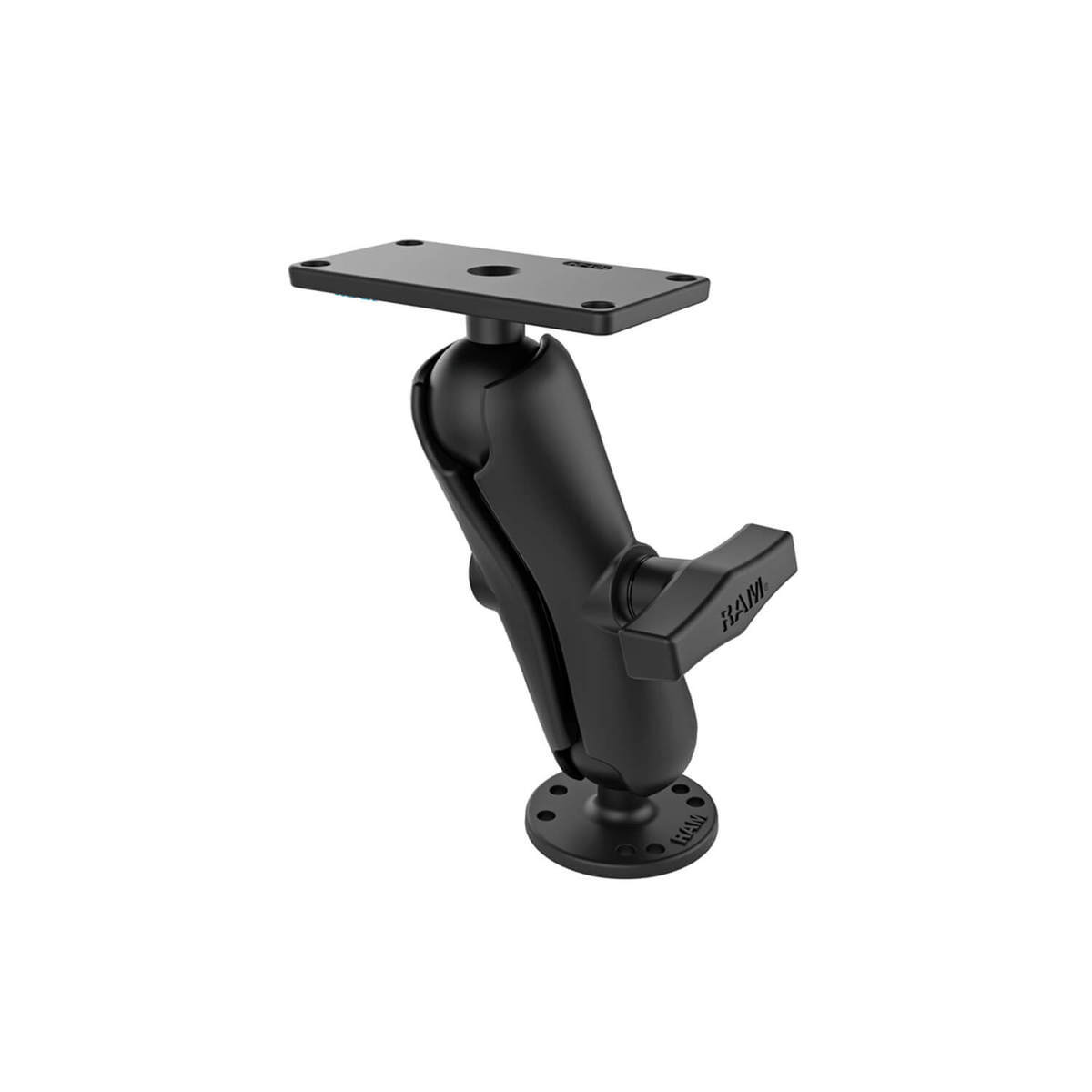 RAM Mounts Ball Mount with Round Base for Humminbird Helix Units
