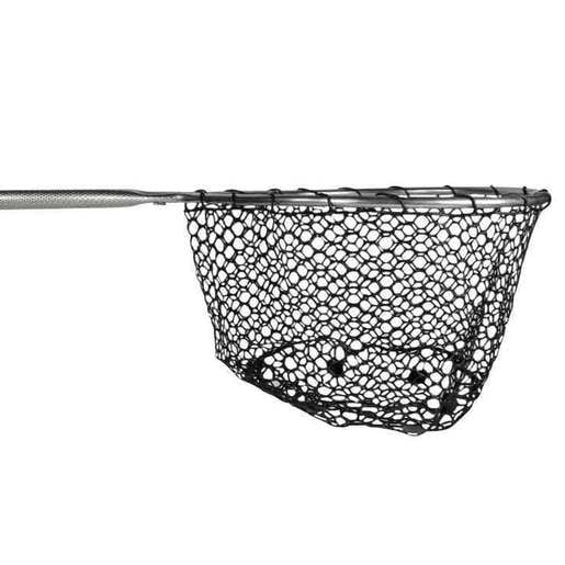 Beckman Fixed Handle/Coated Nylon Landing Net - Red/Silver, 31in W x 36in L