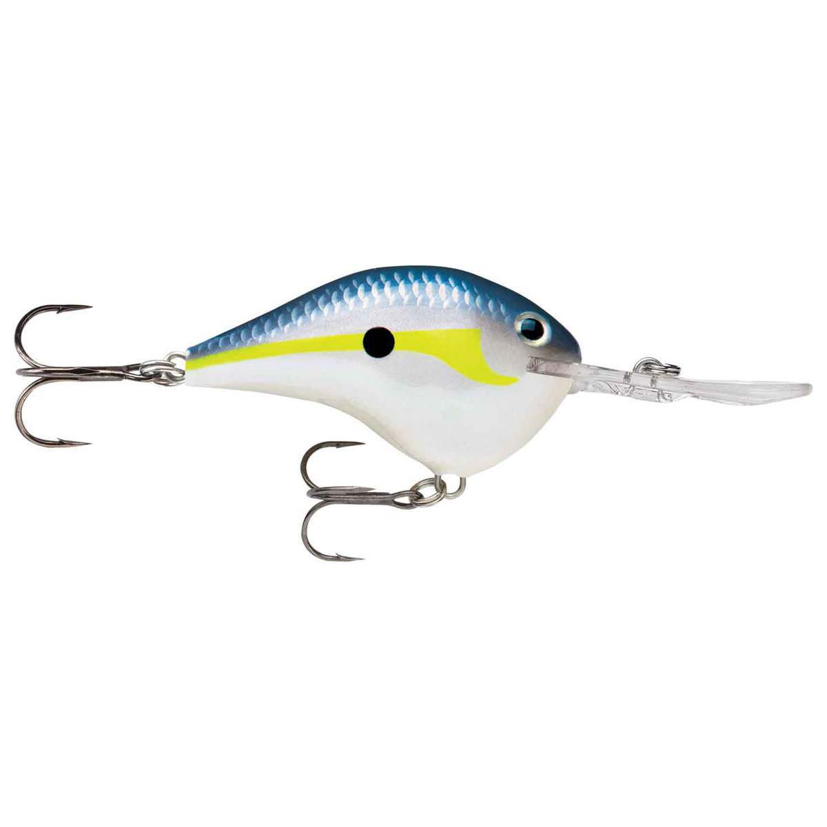 Rapala DT Series Crankbait - Helsinki Shad, 3/4oz, 2-3/4in, 16ft ...