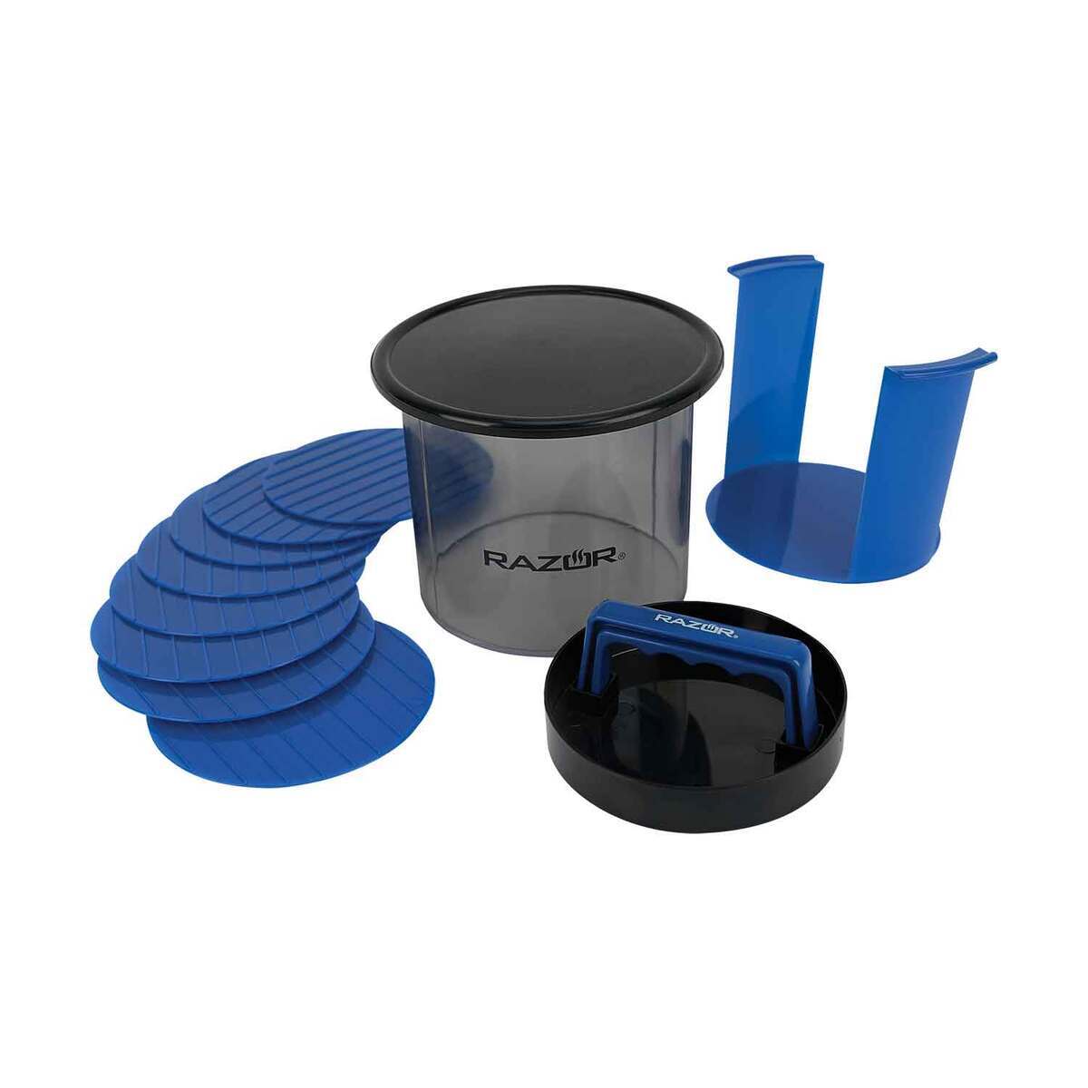 Grinder, Burger Press and Pro French Fry Cutter Bundle