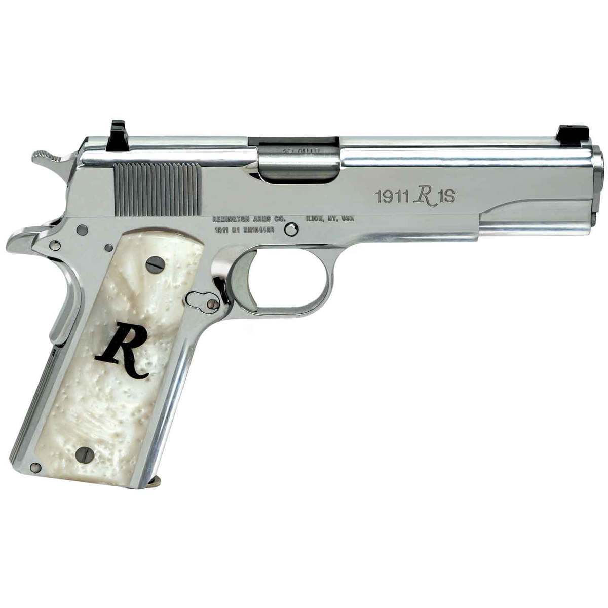 Remington 1911 R1 High Polish Auto Acp 5in Stainless Pistol 71 Rounds Sportsmans Warehouse 3581