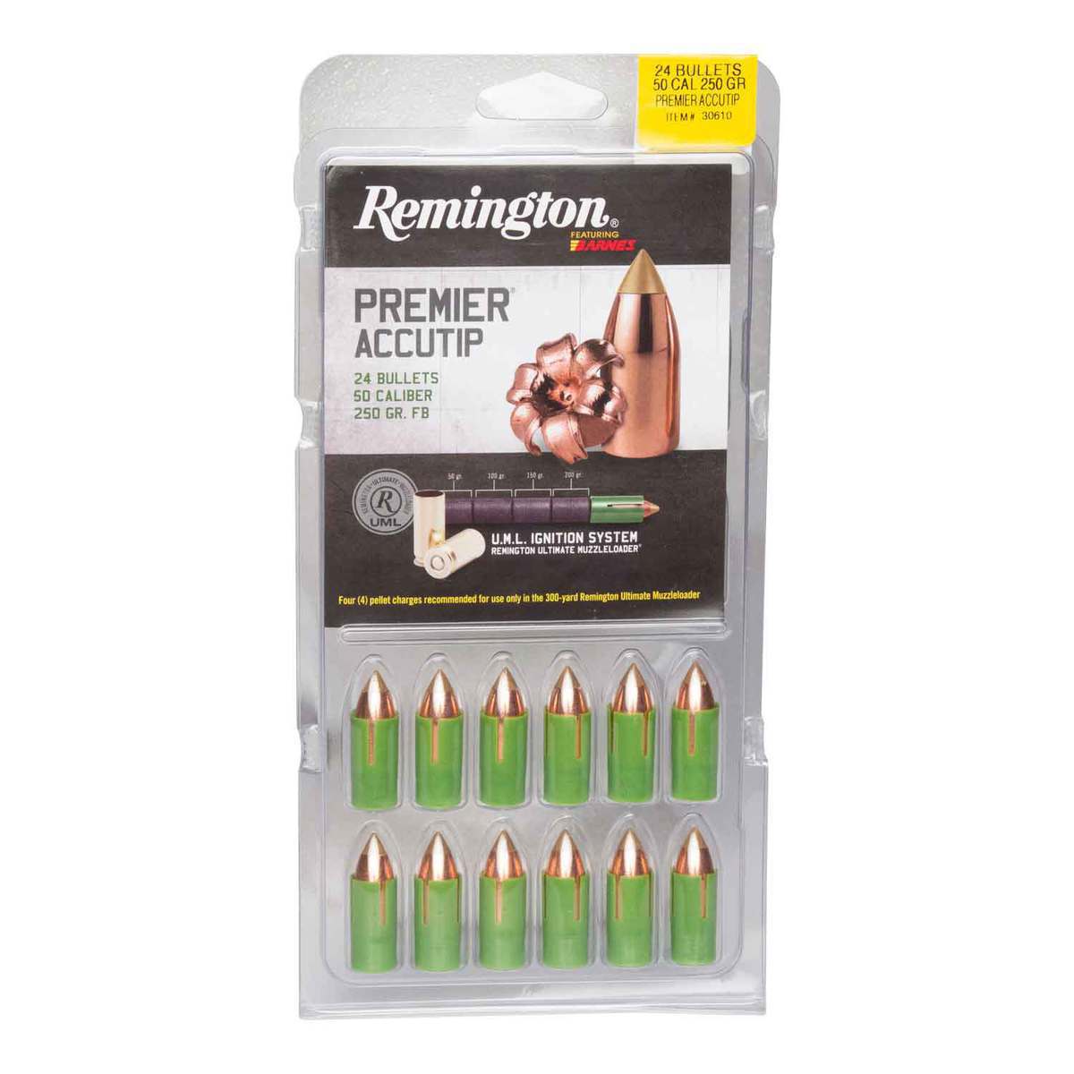 Remington Premier Accutip .50 Cal Muzzleloader Bullets | Sportsman's ...