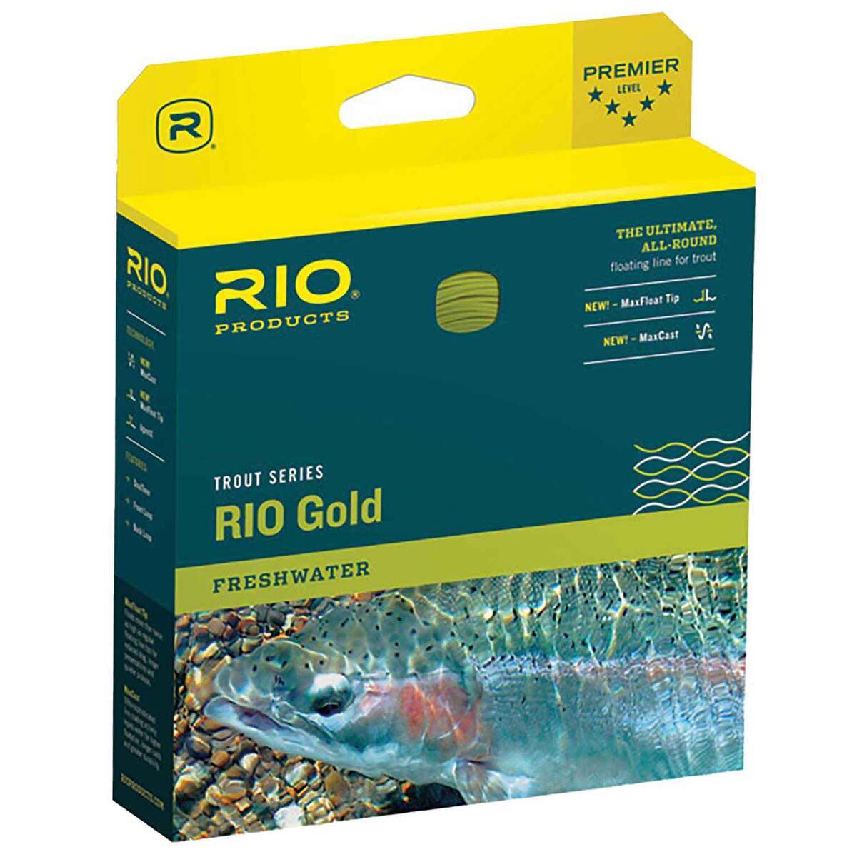 Rio Gold Fly Line (Premier) WF4F / Moss/Gold
