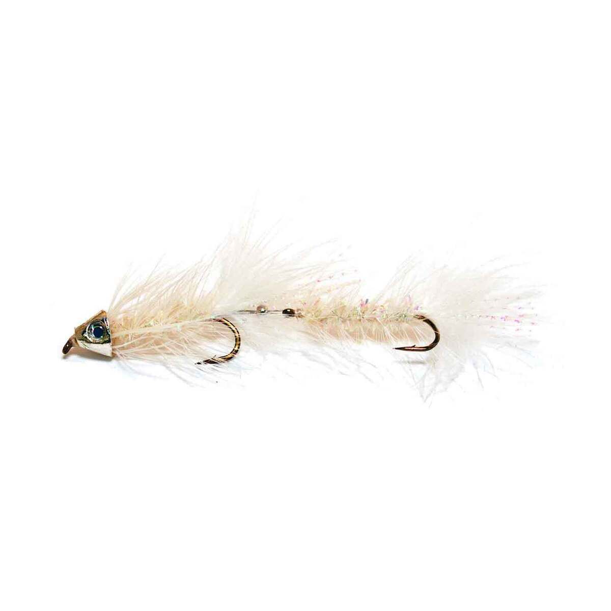 RoundRocks Articulated MH Bugger Streamer Fly - Blue/Red, Size 8