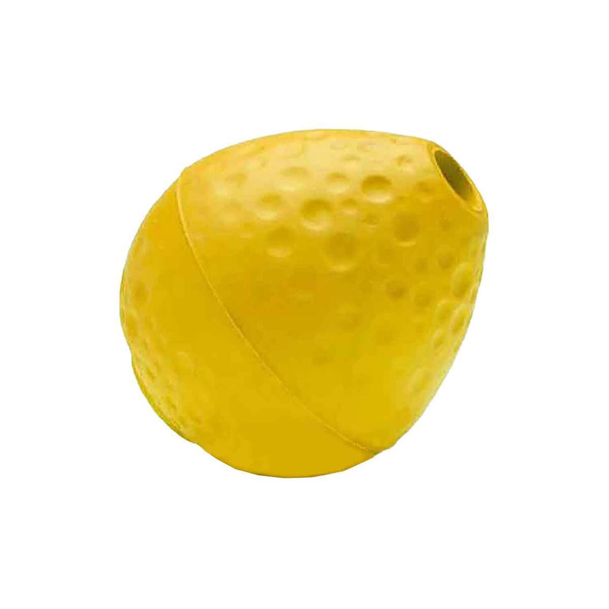 KONG Reflex Ball Dog Toy, Yellow, Yellow, Medium 