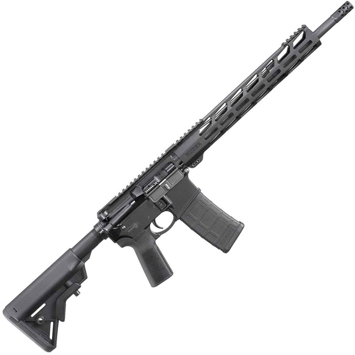 Ruger Ar 556 Mpr 556mm Nato 161in Black Semi Automatic Modern