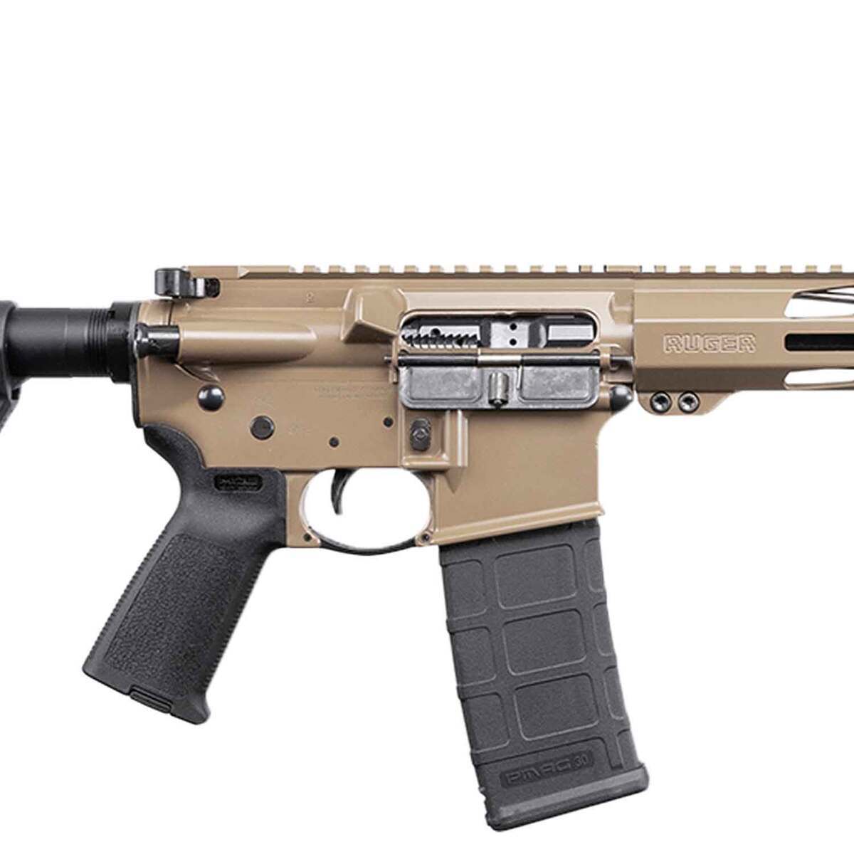 Ruger AR-566 MPR Talo Davidsons Dark Earth Semi Automatic Rifle - 5 ...