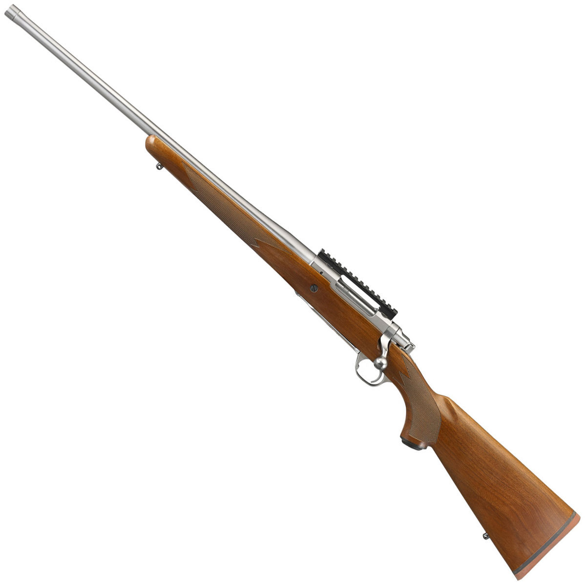 Ruger Hawkeye Hunter Stainless Left Hand Bolt Action Rifle 65 Creedmoor 22in Sportsmans 7182