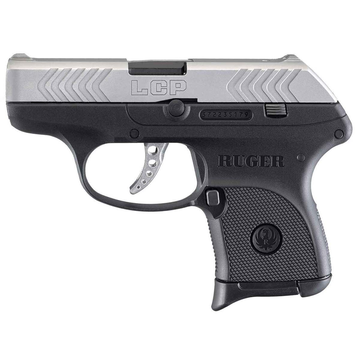 Ruger Lcp 380 Auto Acp 275in Matte Stainless Pistol 61 Rounds Black Sportsmans Warehouse 7972