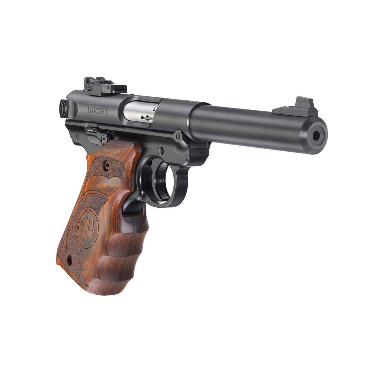 Ruger Mark Iv Target 22 Long Rifle 55in Blued Pistol 101 Rounds Sportsmans Warehouse 2219