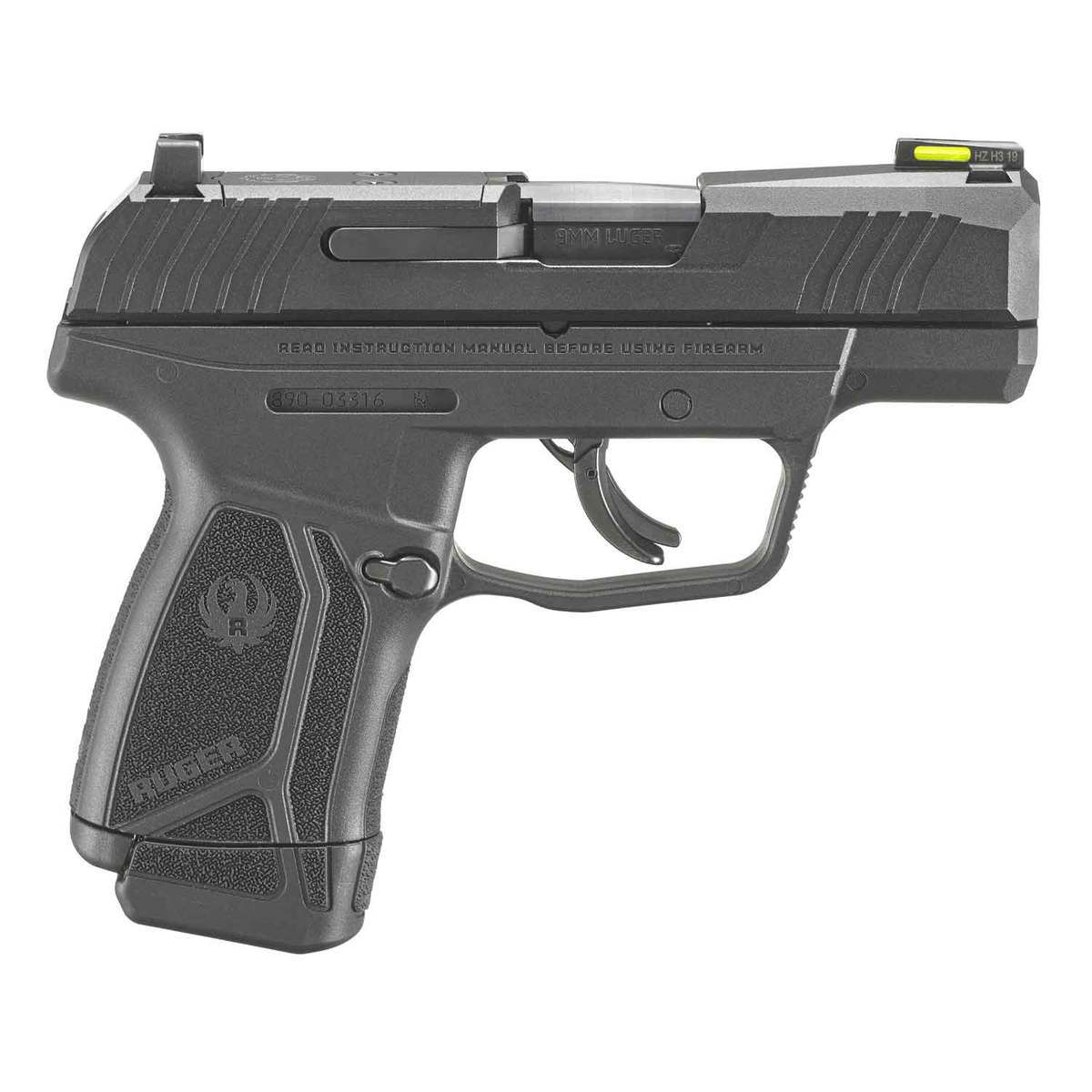 Ruger Max 9 9mm Luger 3 2in Black Oxide Pistol 12 1 Rounds Black Sportsman S Warehouse