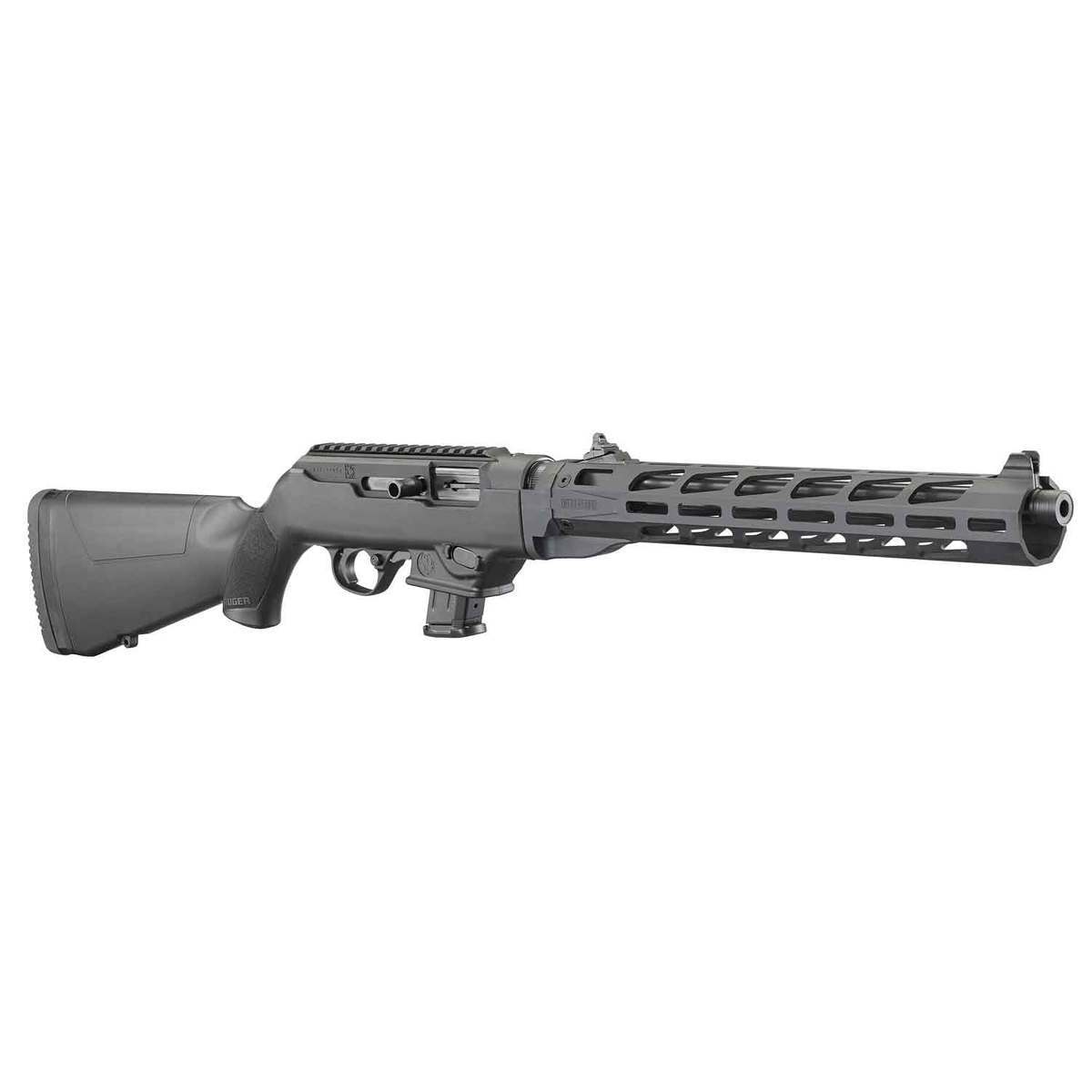 Ruger Pc Carbine With Handguard 9mm Luger 1612in Black Anodized Semi