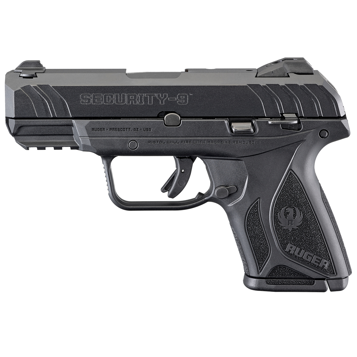 New Compact Ruger Security-9 Black Pistol 9mm | Sportsman's Warehouse