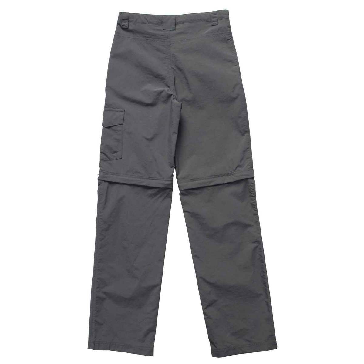 Rustic Ridge Boys' Quest Zip Off Pants - Charcoal - S - Charcoal S ...