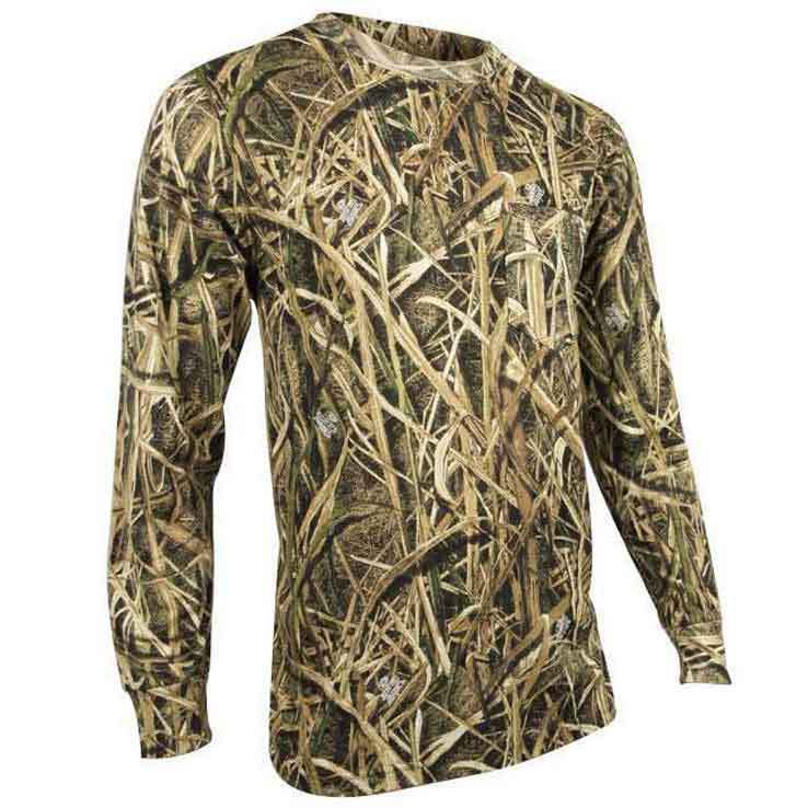 Rustic Ridge Men's Camo Long Sleeve Shirt - Mossy Oak Shadow Grass ...