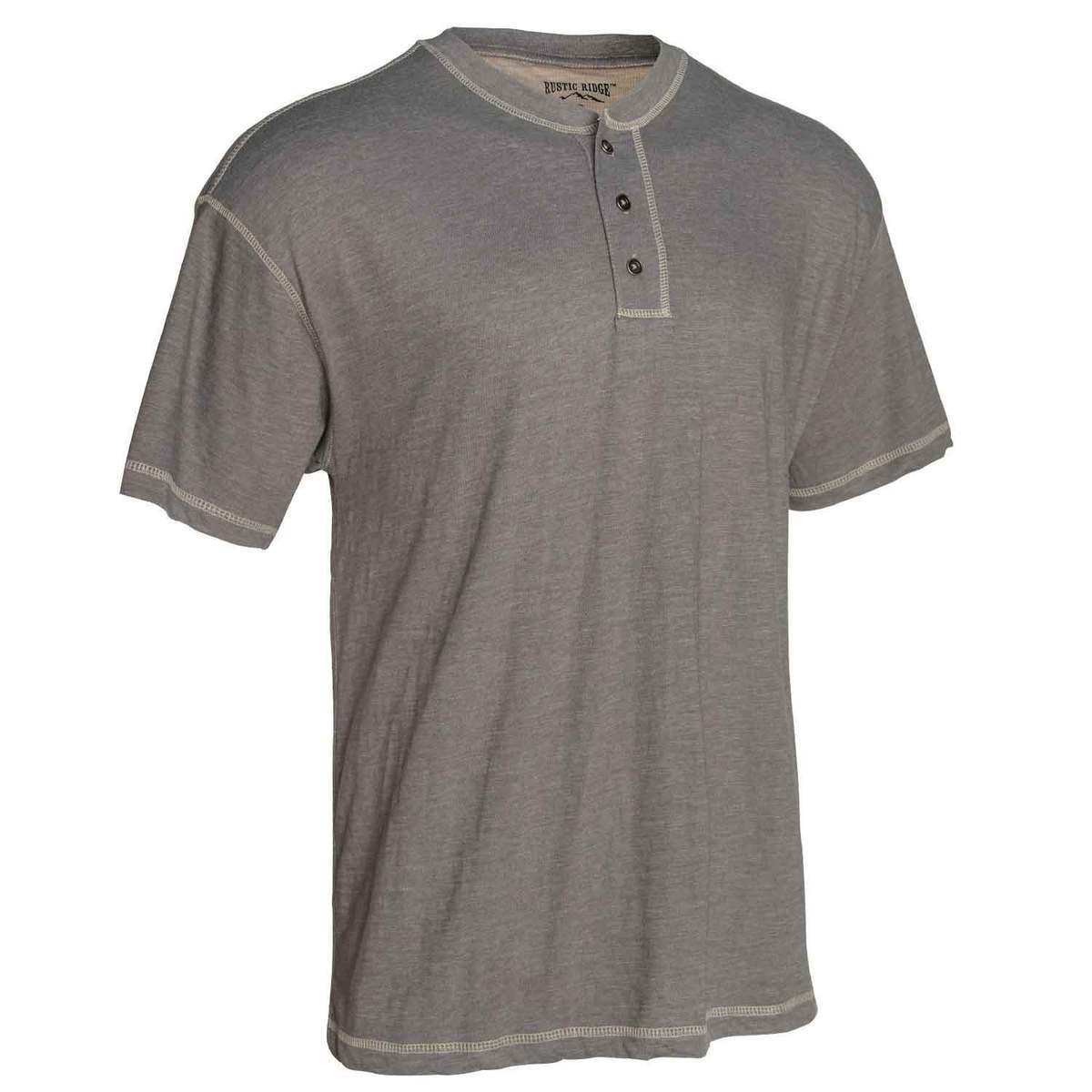 Rustic Ridge Men's 3 Button Short Sleeve Shirt | Sportsman's Warehouse