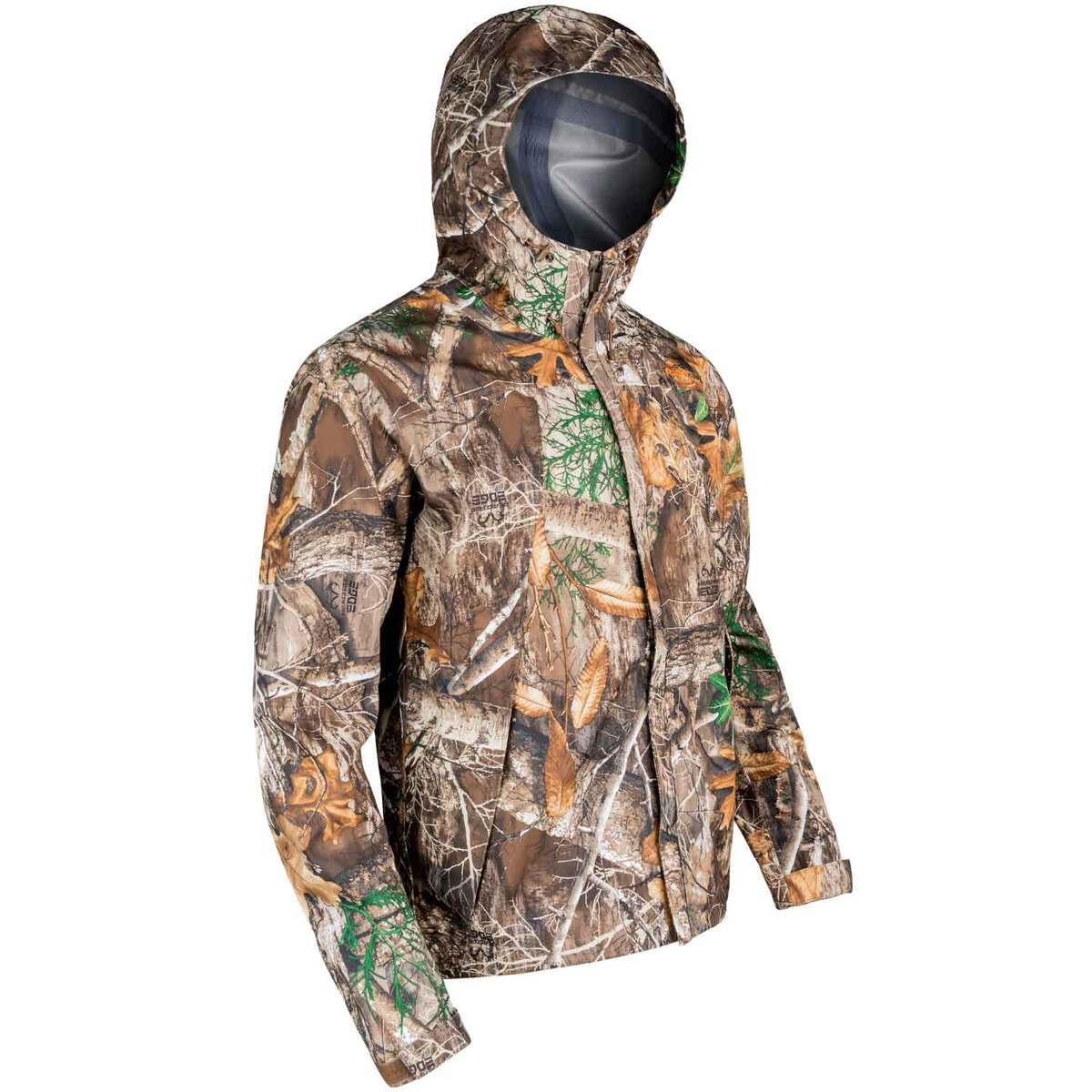 3L Waterproof Breathable Rain Wading Jacket Hooded Outerwear Clothing for Fly Fishing Hunting
