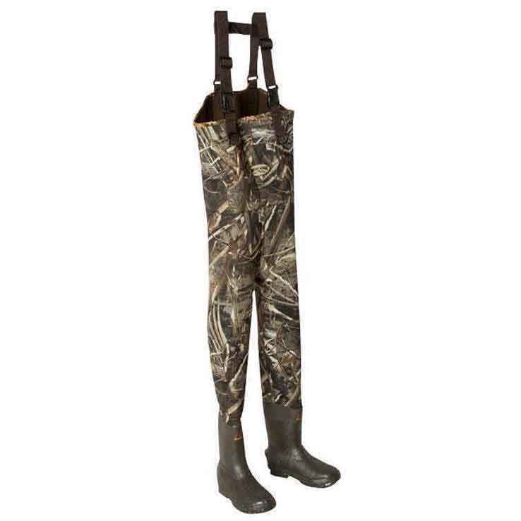 Cabelas Neoprene Pant Waders Size Medium Long Brown Excellent Cond