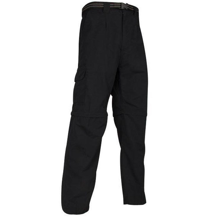 Rustic Ridge Zip-Off Convertible Pants - Black M | Sportsman's Warehouse