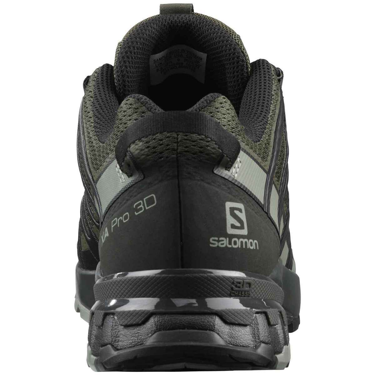 Salomon Men's XA Pro 3D V8 Low Hiking Shoes - Grape Leaf - Size 9 ...