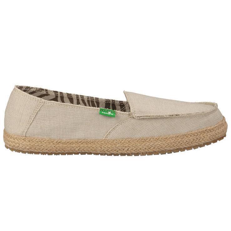 Sanuk Women's Fiona Slip Ons - Natural 9 | Sportsman's Warehouse